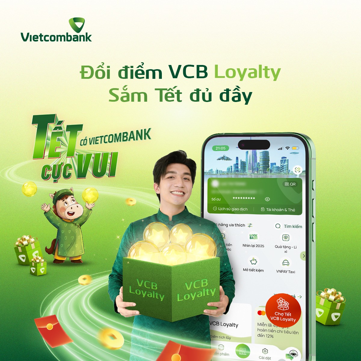 “Có Vietcombank – Tết cực vui”: Cách Vietcombank trẻ hóa kết nối thương hiệu