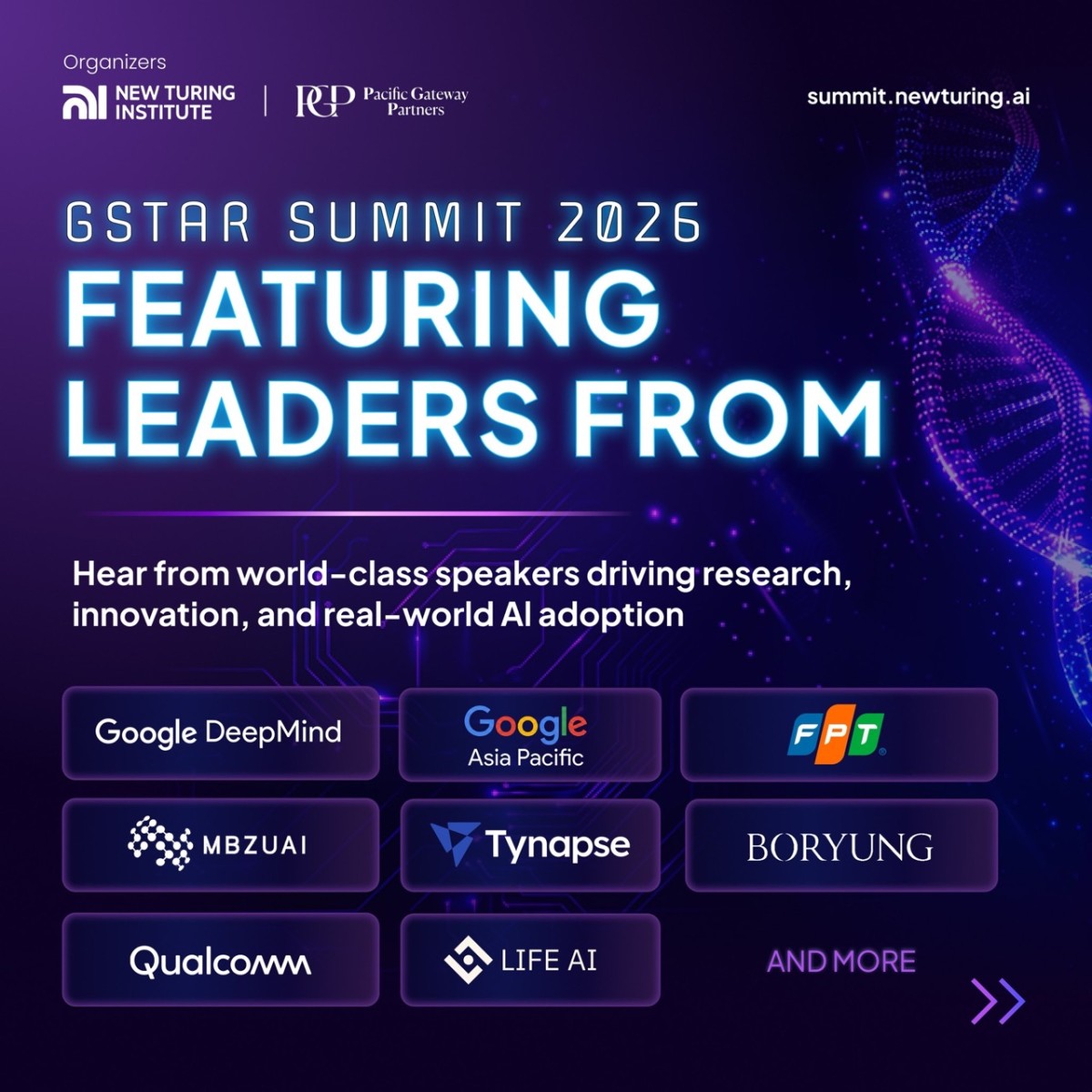 Mời tham dự Hội nghị GStar Summit 2026 chủ đề “AI & Humanity”