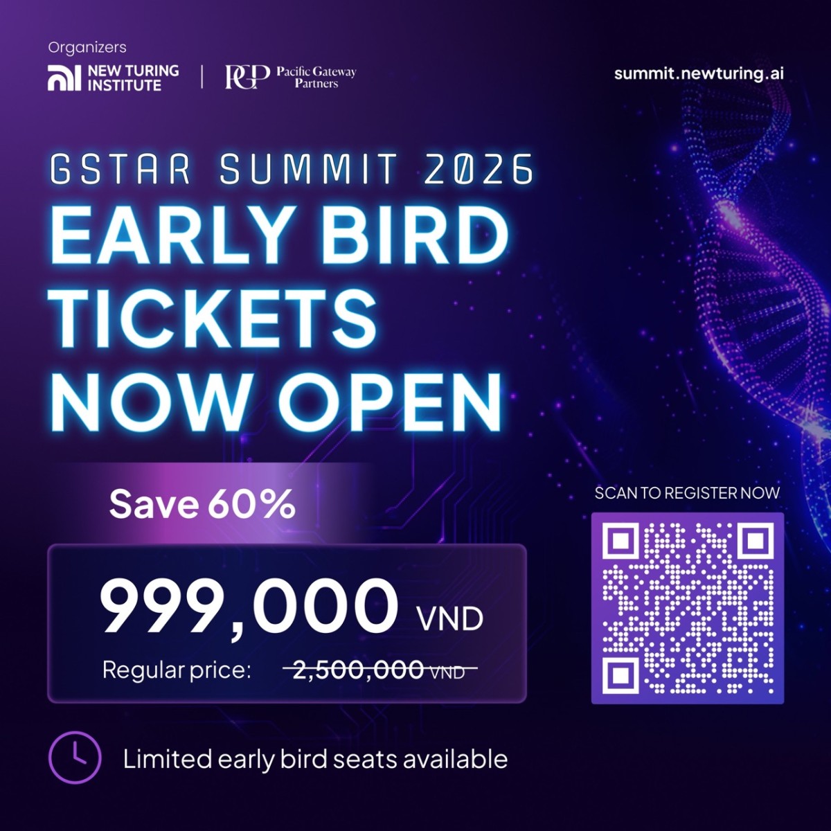 Mời tham dự Hội nghị GStar Summit 2026 chủ đề “AI & Humanity”