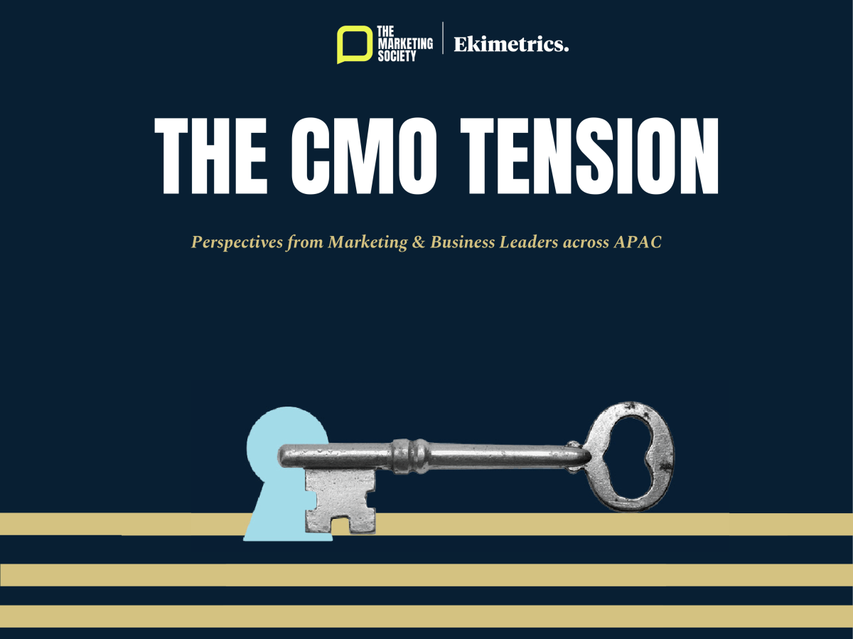 The Marketing Society and Ekimetrics launch &ldquo;The CMO Tension Report&rdquo;