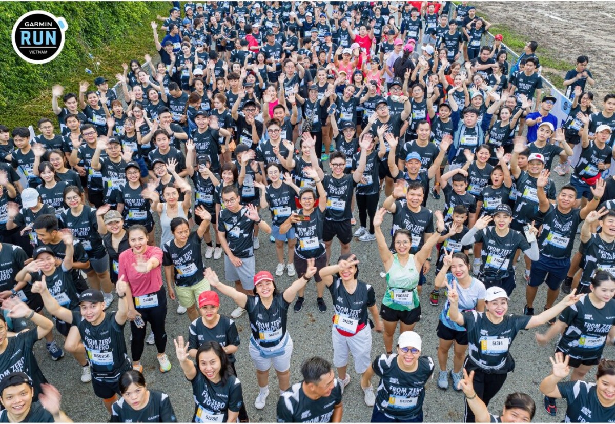 Garmin định hình hệ sinh thái running lifestyle tại Việt Nam qua Garmin Run Marathon Series 2026