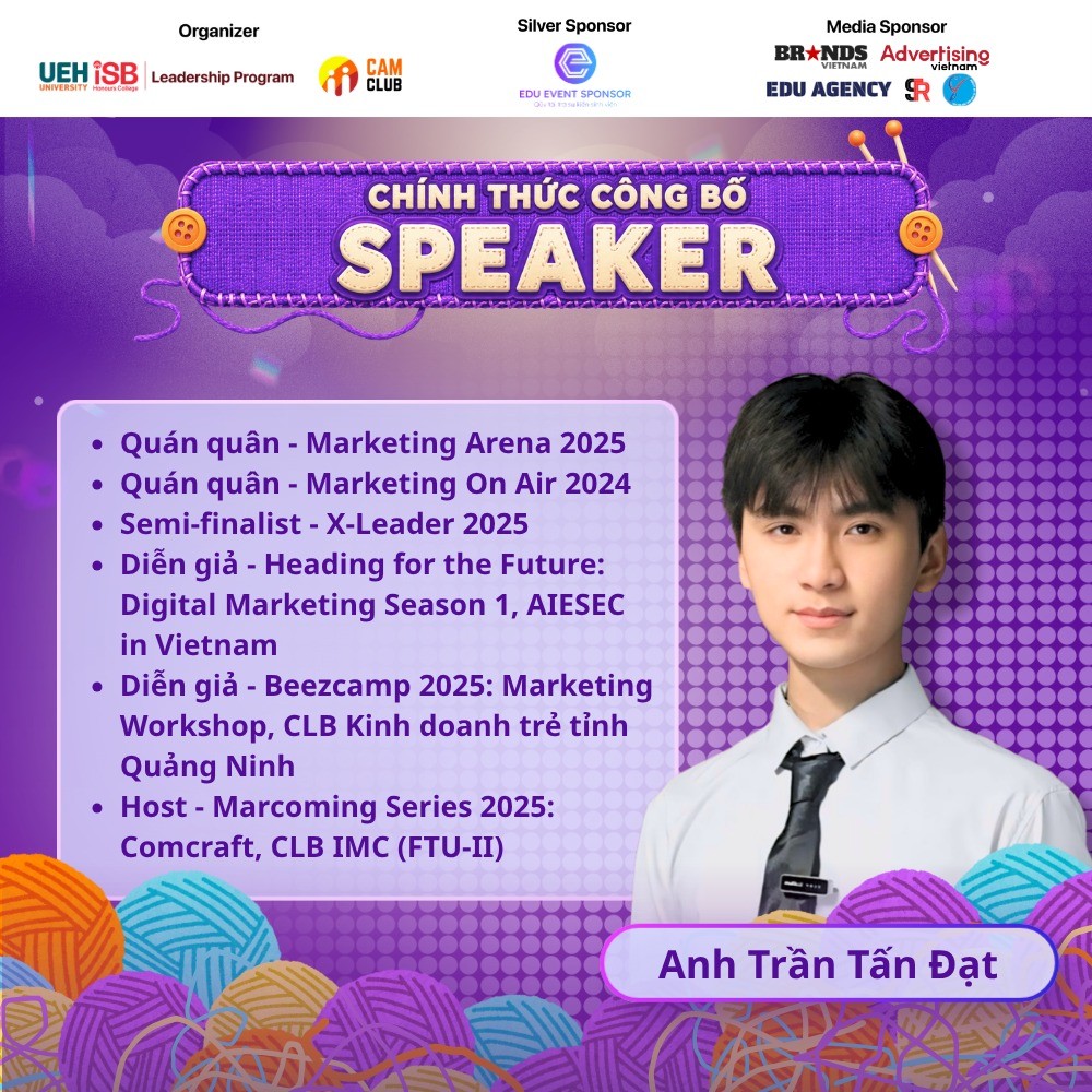 CAM WORKSHOP 2026: “Crack the Case, Weave the Way” chính thức mở đơn đăng ký