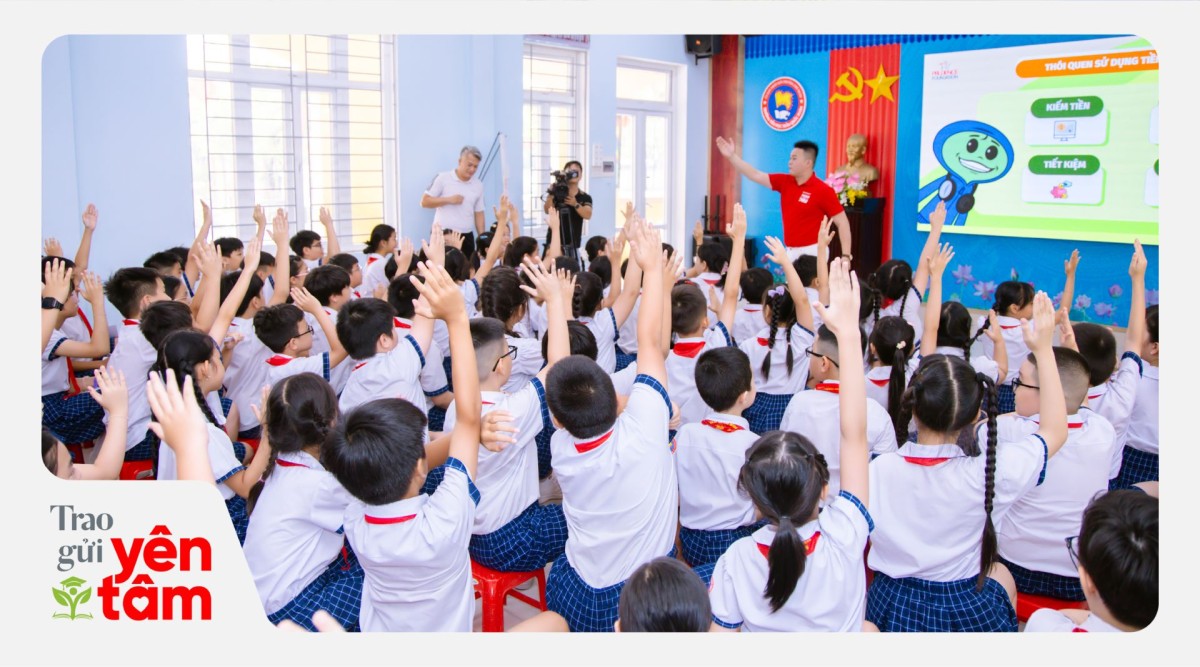Prudential tiếp tục hành trình gieo mầm kỹ năng tài chính cho trẻ em Việt Nam qua chương trình Cha-Ching