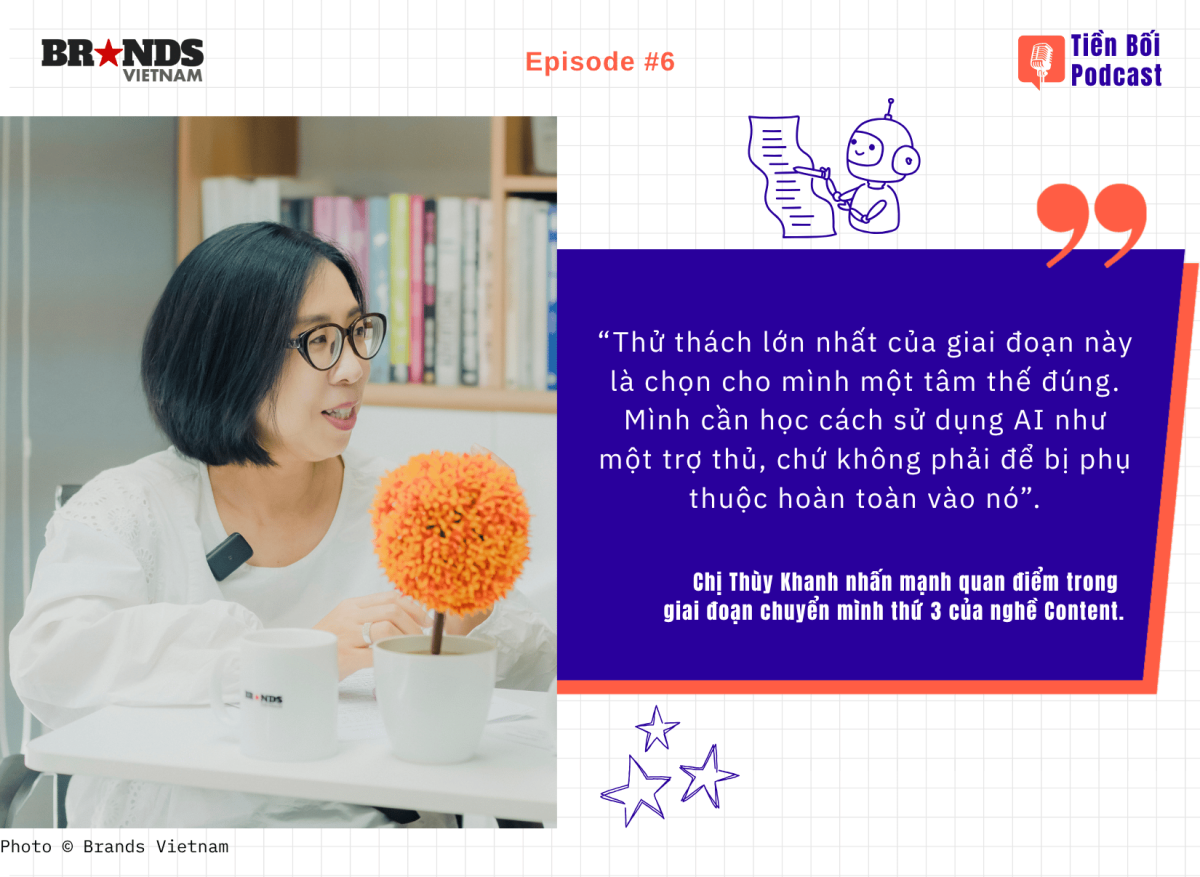 Tiền bối #6: Nghề Content và chuyện “mài rìu” trong kỷ nguyên AI
