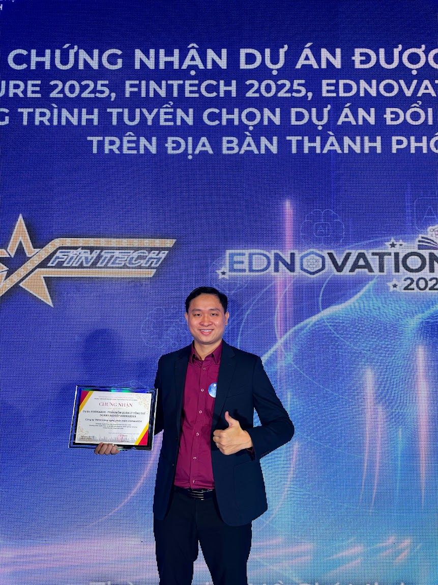 ForwardX được Sở KH&CN TP.HCM tuyển chọn ươm tạo: Bước ngoặt mới cho chuyển đổi số ngành logistics Việt Nam