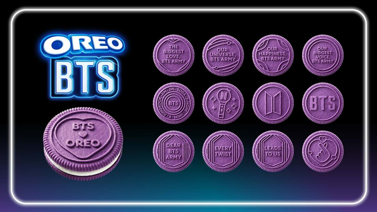 OREO hợp tác cùng BTS ra mắt bánh quy hương vị Hotteok Hàn Quốc