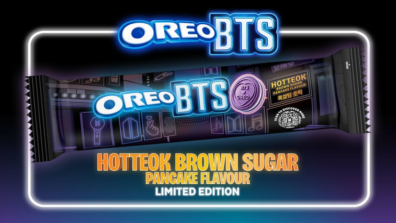 OREO hợp tác cùng BTS ra mắt bánh quy hương vị Hotteok Hàn Quốc