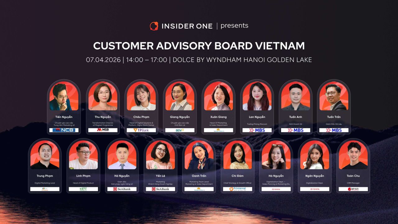 [Customer Advisory Board Vietnam] [7/4/2026]: Insider One v&agrave; Hội đồng Cố vấn Sản phẩm định h&igrave;nh tương lai Agentic AI