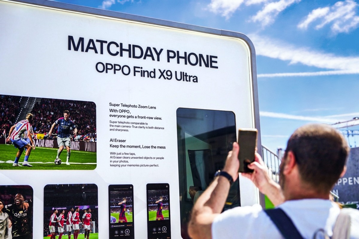 OPPO ignites football culture with technology at the UEFA Champions League Final