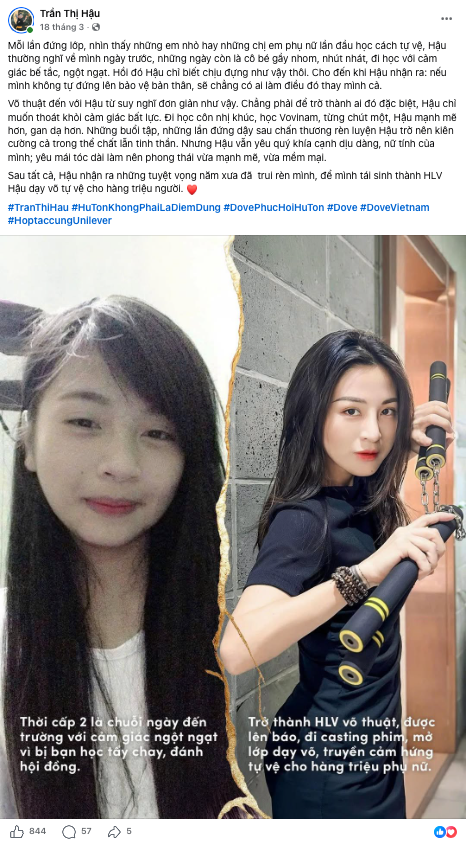 Dove đã tái định nghĩa “hư tổn” như thế nào?