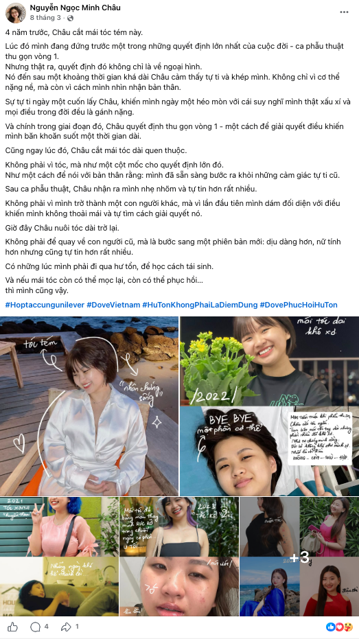 Dove đã tái định nghĩa “hư tổn” như thế nào?