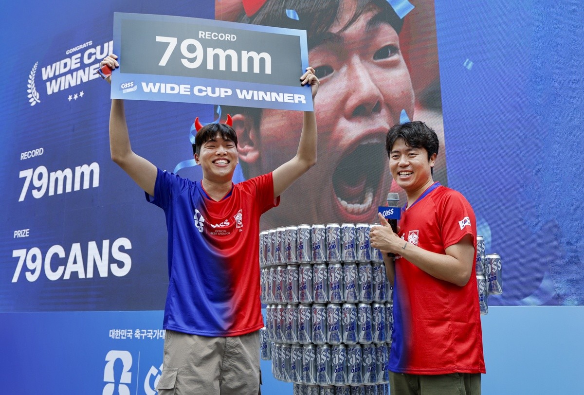 Beer brand Cass partners with Cheil for the global tournament campaign honoring wide-mouthed football fans