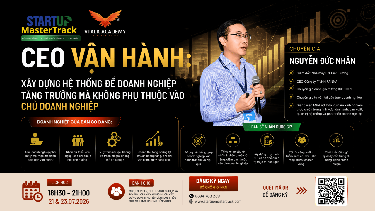 C&aacute;ch để x&acirc;y dựng hệ thống doanh nghiệp tăng trưởng m&agrave; kh&ocirc;ng phụ thuộc v&agrave;o chủ doanh nghiệp