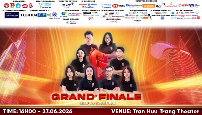 Cuộc thi B-LEAD 2026 ch&iacute;nh thức mở b&aacute;n v&eacute; Đ&ecirc;m Chung kết Grand Finale với chủ đề &ldquo;Lead to Evolution&rdquo;