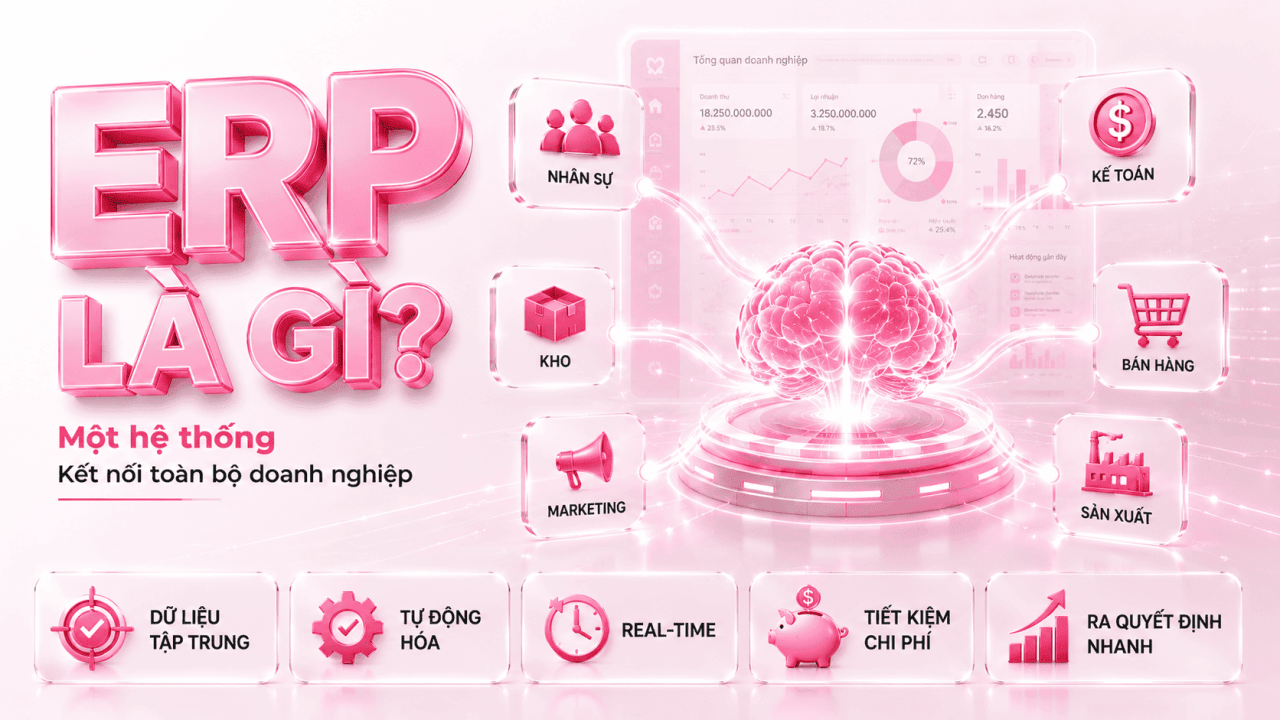 ERP l&agrave; g&igrave;? V&igrave; sao doanh nghiệp c&agrave;ng lớn c&agrave;ng dễ rối sạn nếu thiếu hệ thống Quản trị?