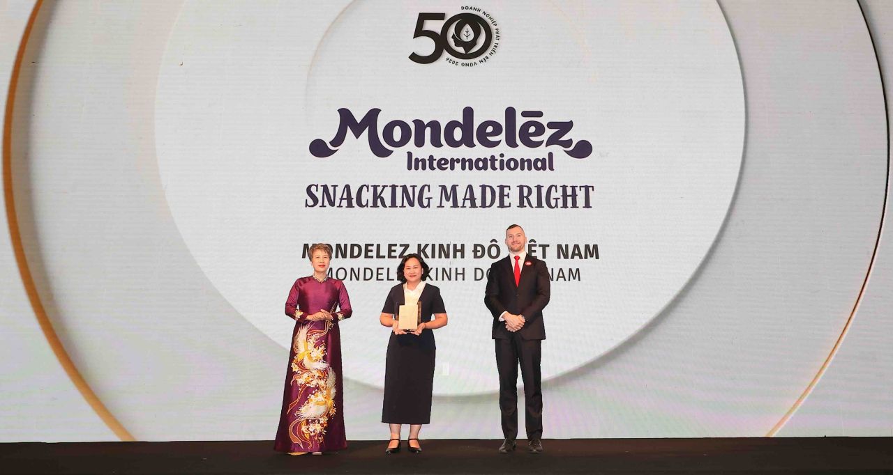 Mondelez Kinh Đô Việt Nam tiếp tục được vinh danh với chuỗi giải thưởng phát triển bền vững