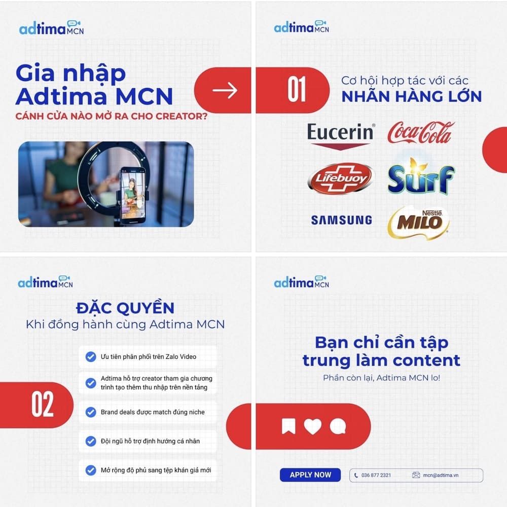 Adtima MCN là ai? Mảnh ghép đồng hành cùng creator Việt trên hành trình phát triển bền vững