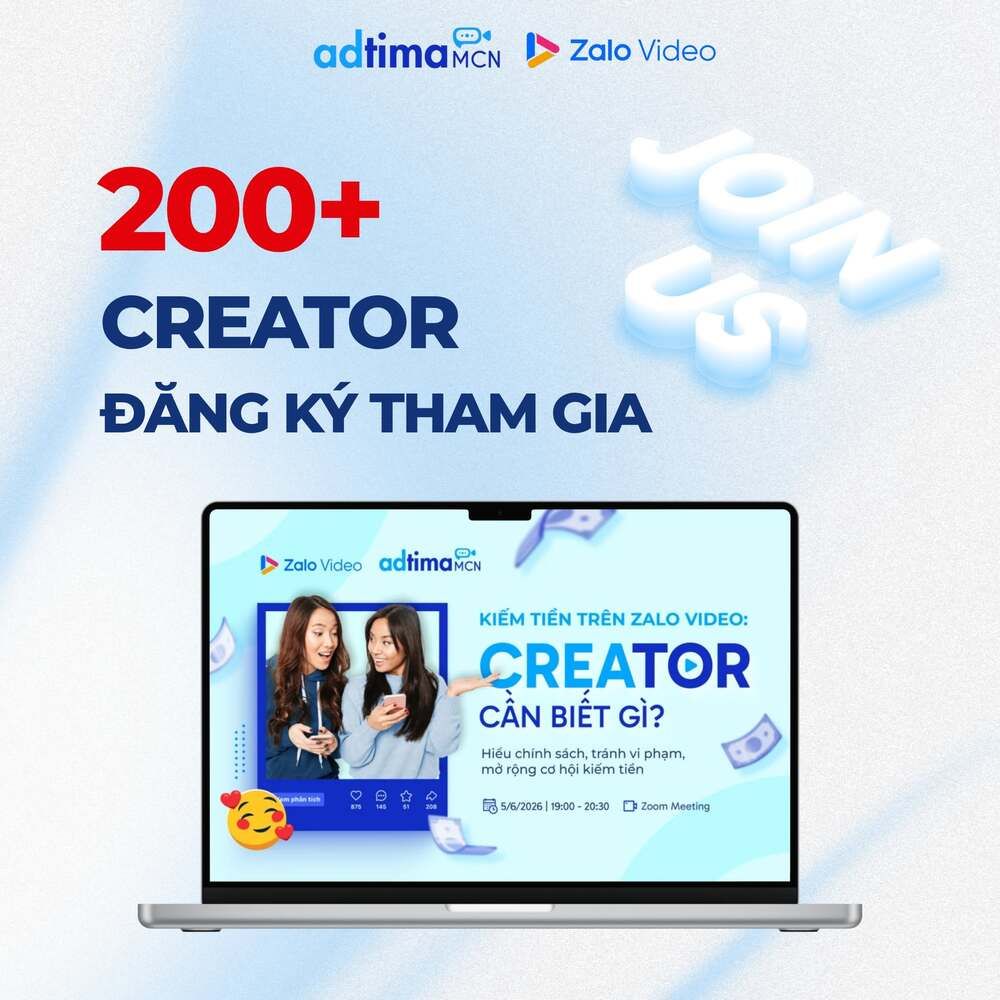 Adtima MCN là ai? Mảnh ghép đồng hành cùng creator Việt trên hành trình phát triển bền vững