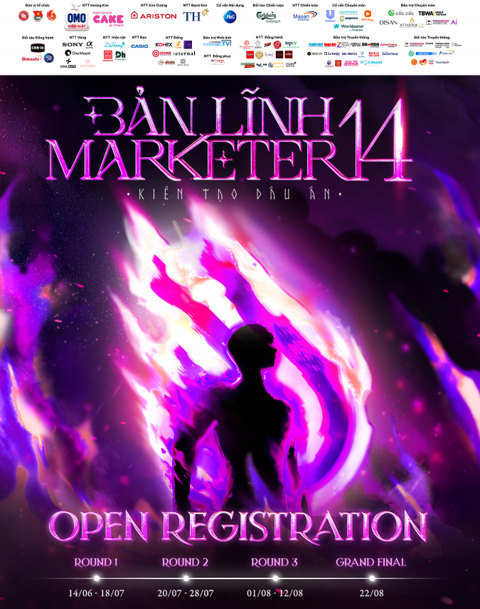 [Cuộc thi] [14/06/26] Bản Lĩnh Marketer 14 ch&iacute;nh thức c&ocirc;ng bố format v&agrave; mở cổng đăng k&yacute; dự thi