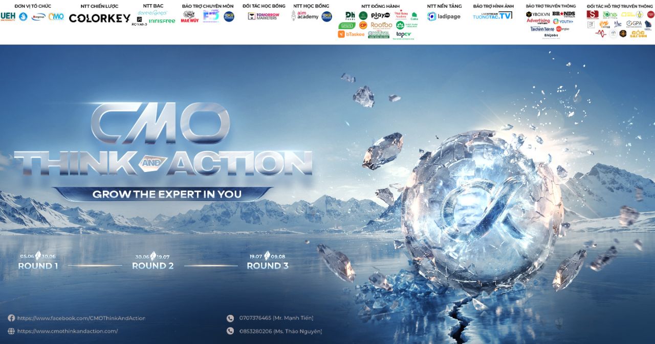 CMO Think And Action 2026: Chính thức mở đơn đăng ký
