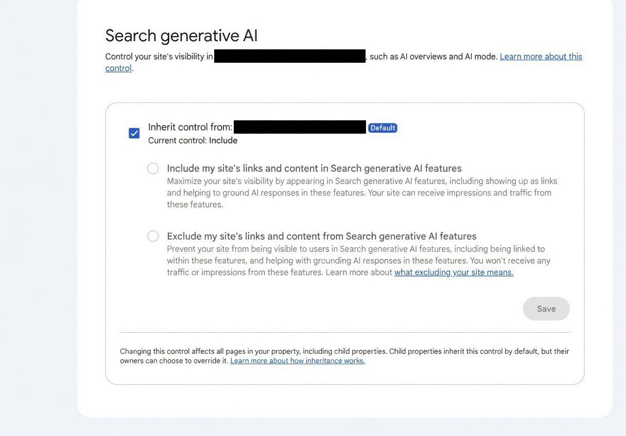 Google thử nghiệm báo cáo hiệu suất AI trên Search Console