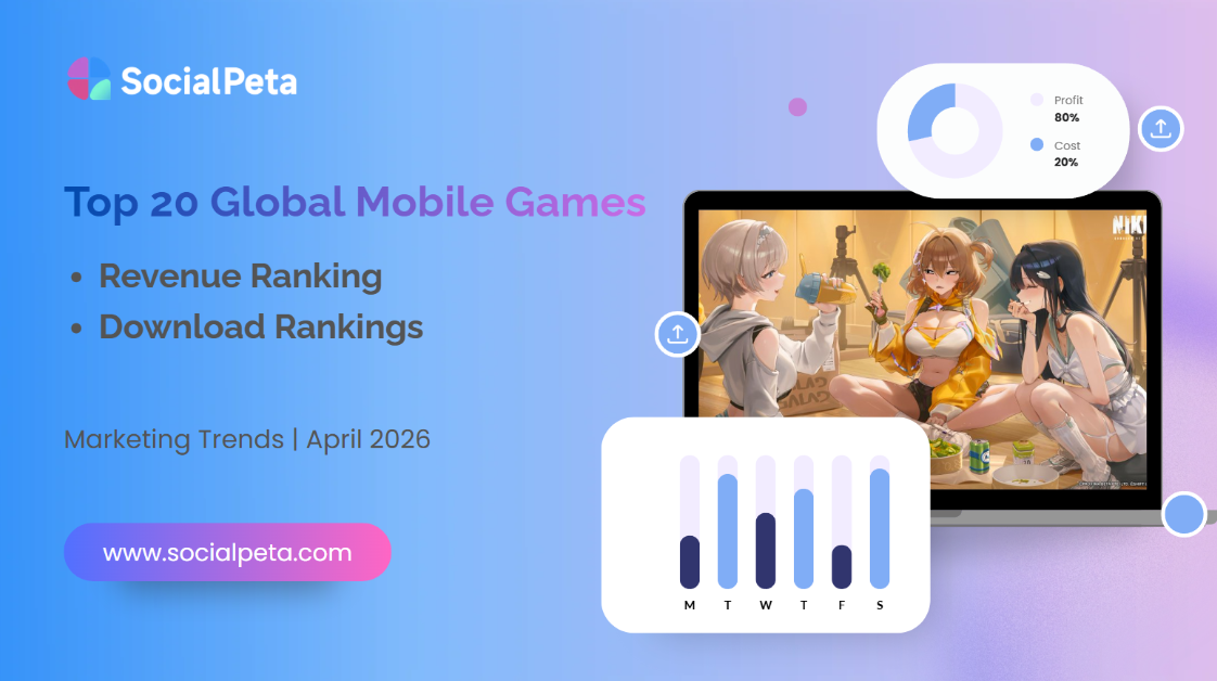 Game di động có lượt tải nhiều nhất tháng 4 năm 2026