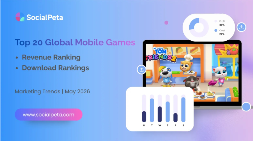 Game di động c&oacute; lượt tải xuống nhiều nhất v&agrave;o th&aacute;ng 5 năm 2026