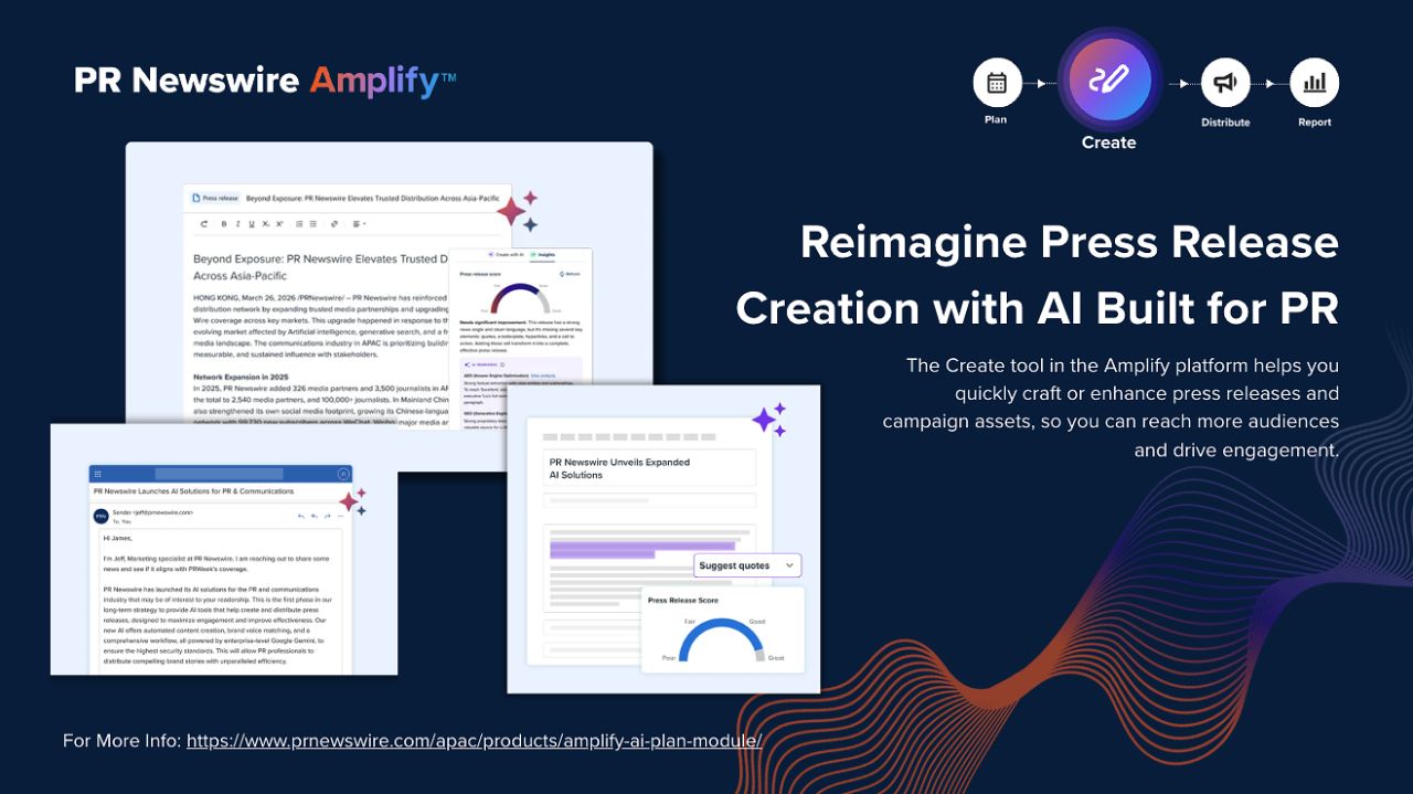 Cision Ra Mắt PR Newswire Amplify&trade; Tại APAC, Mở Rộng Ứng Dụng AI H&agrave;ng Đầu Ng&agrave;nh Truyền Th&ocirc;ng