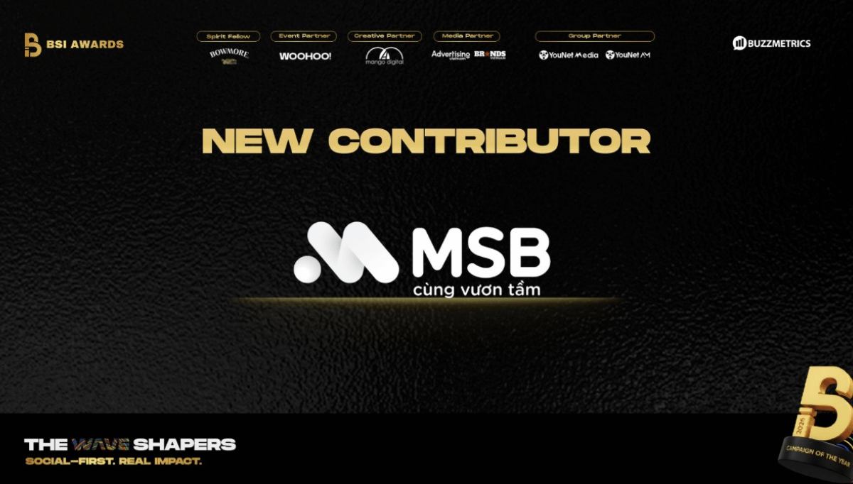 BSI Awards 2026 công bố danh sách thương hiệu và chiến dịch thắng giải