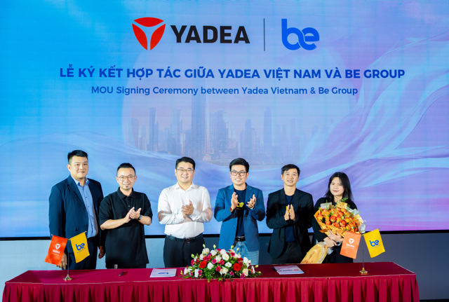 Be Group và YADEA Việt Nam hợp tác mở rộng nguồn cung phương tiện cho hơn 500.000 đối tác tài xế