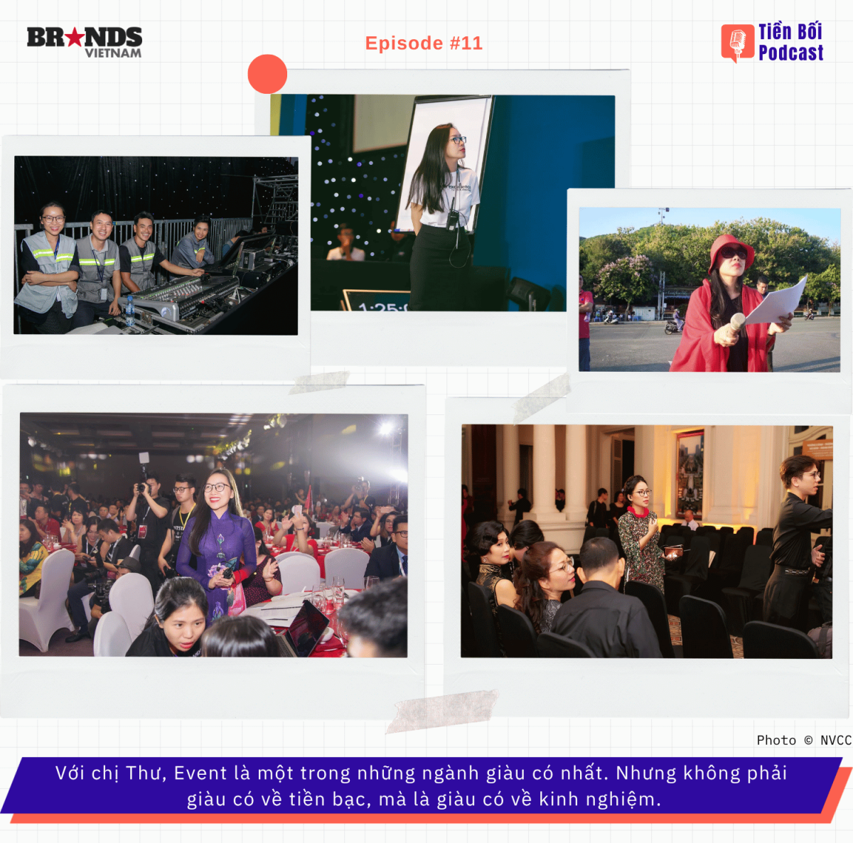 Tiền bối #11: Làm Event rất “giàu”…