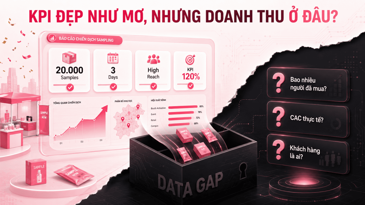 Giải pháp tối ưu 85% ngân sách chiến dịch phát Sampling đang bị lãng phí