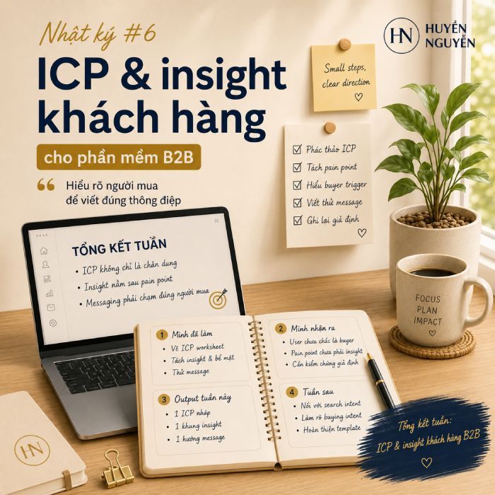 ICP v&agrave; insight kh&aacute;ch h&agrave;ng cho phần mềm B2B
