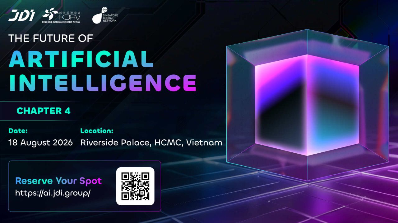 [Hội Nghị] [18/08/26] Sự kiện AI H&agrave;ng Đầu Việt Nam sắp quay trở lại TP HCM lần thứ tư