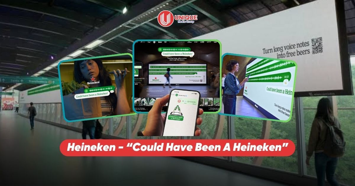 “Could Have Been A Heineken”: Idea biến voice note thành lời mời gặp gỡ thắng lớn tại Cannes Lions 2026