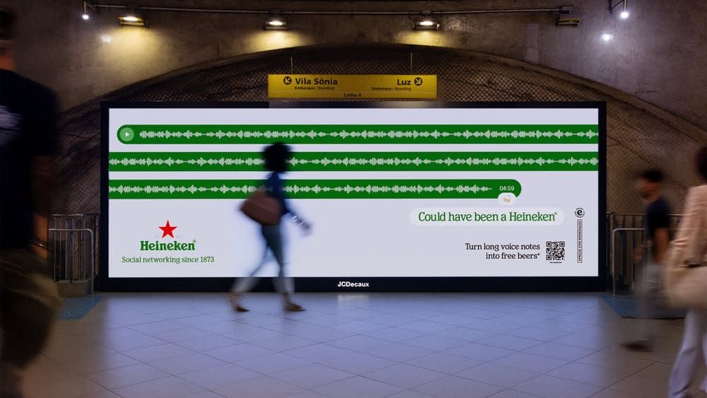 “Could Have Been A Heineken”: Idea biến voice note thành lời mời gặp gỡ thắng lớn tại Cannes Lions 2026