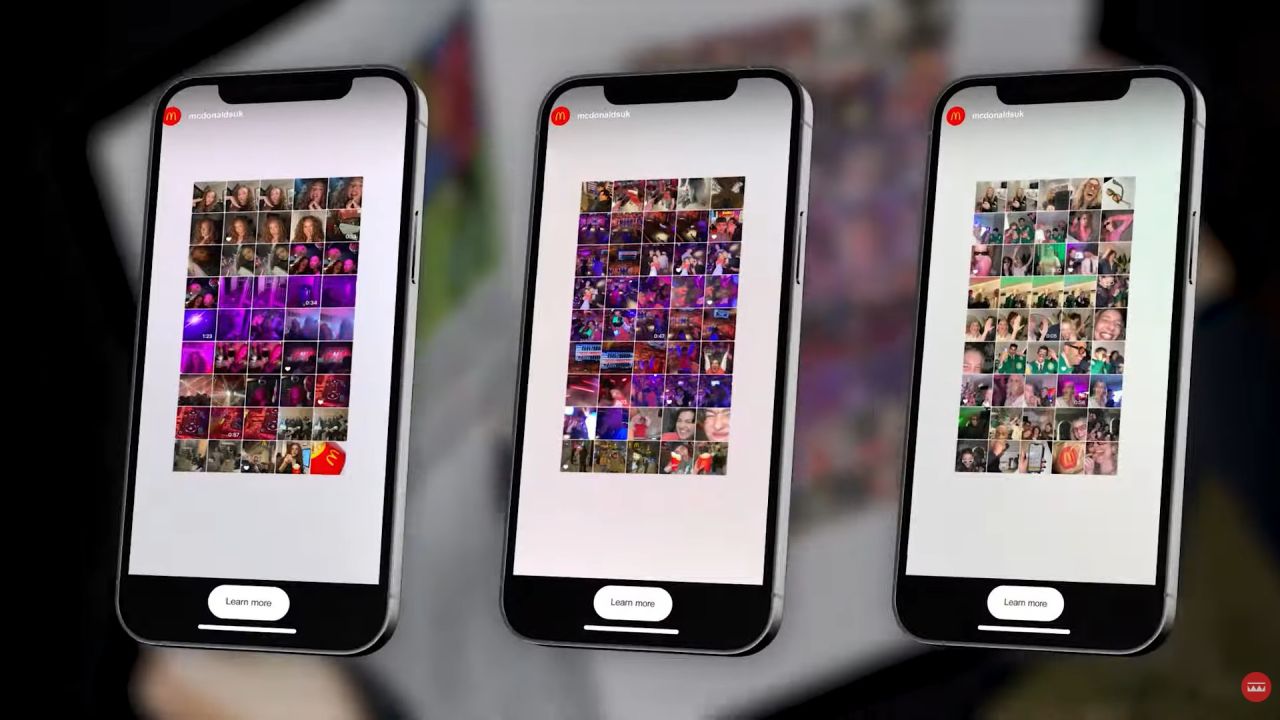 Biến album ảnh kh&aacute;ch h&agrave;ng th&agrave;nh OOH, &ldquo;Camera Rolls&rdquo; của McDonald&rsquo;s gi&agrave;nh giải Gold Outdoor Cannes Lions 2026