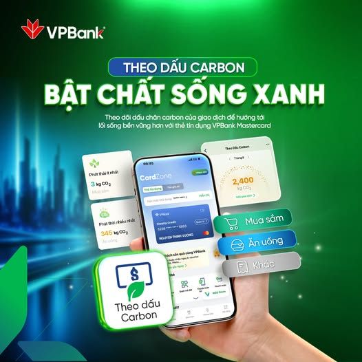 Mastercard và VPBank ra mắt tính năng “Theo dấu Carbon” hướng đến phát triển bền vững