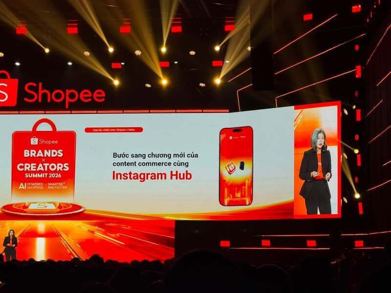 Shopee kết hợp với Meta mở rộng Instagram Hub – tính năng gắn link Affiliate trực tiếp trên Instagram Reel