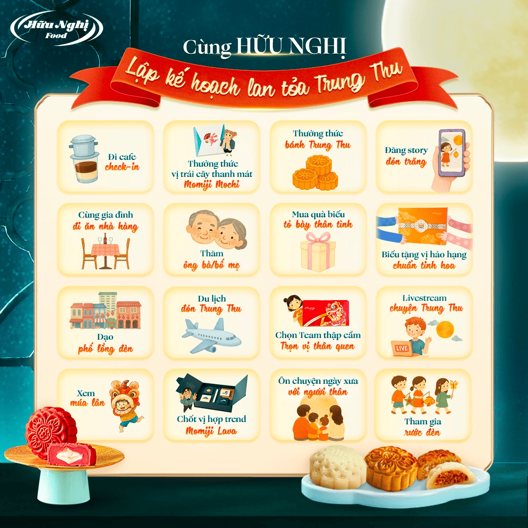 [Case-study] Hữu Nghị Food: Trung Thu 2025 &ldquo;D&ugrave; nhỏ d&ugrave; to &ndash; Trung Thu vẫn tỏa&rdquo;