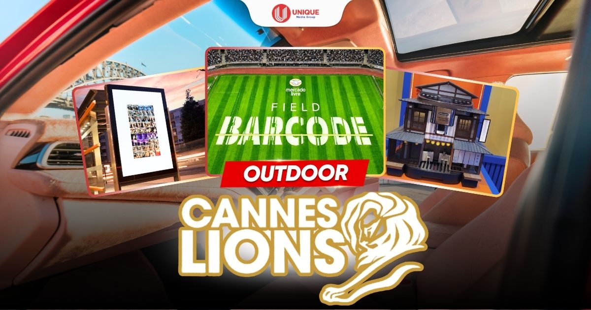 8 chiến dịch OOH xuất sắc nhất Cannes Lions 2026 hé lộ tương lai của quảng cáo ngoài trời