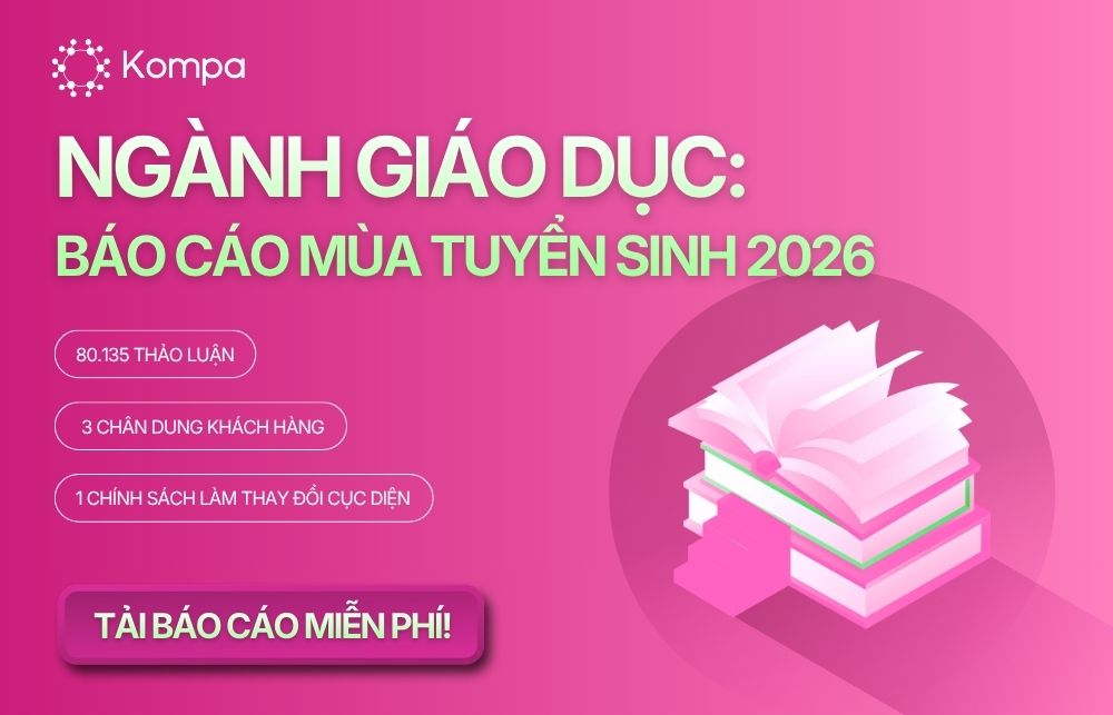 Kompa.ai: Báo cáo Mùa tuyển sinh 2026 - Giá trị đầu ra trở thành thước đo mới