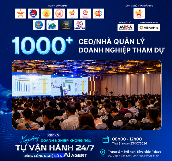 [Sự kiện] [23/07/26] CEOxAI: Tự Động H&oacute;a Vận H&agrave;nh, Bứt Ph&aacute; Tăng Trưởng C&ugrave;ng AI Agent