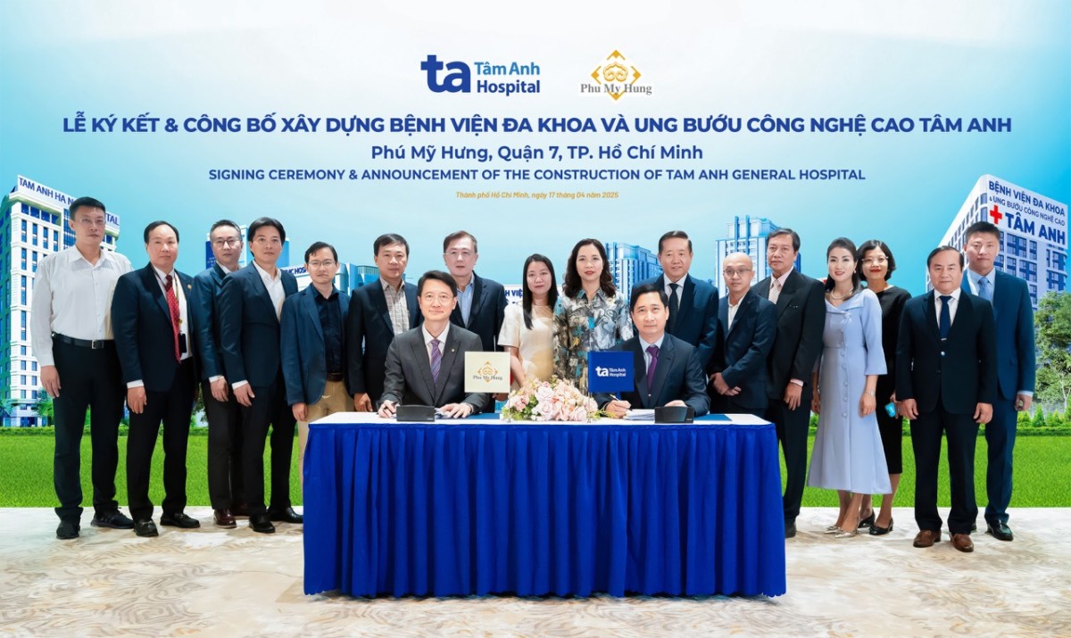 TP.HCM: Bệnh viện Tâm Anh công bố xây dựng thêm BV đa khoa quy mô 1.000 giường, công nghệ cao