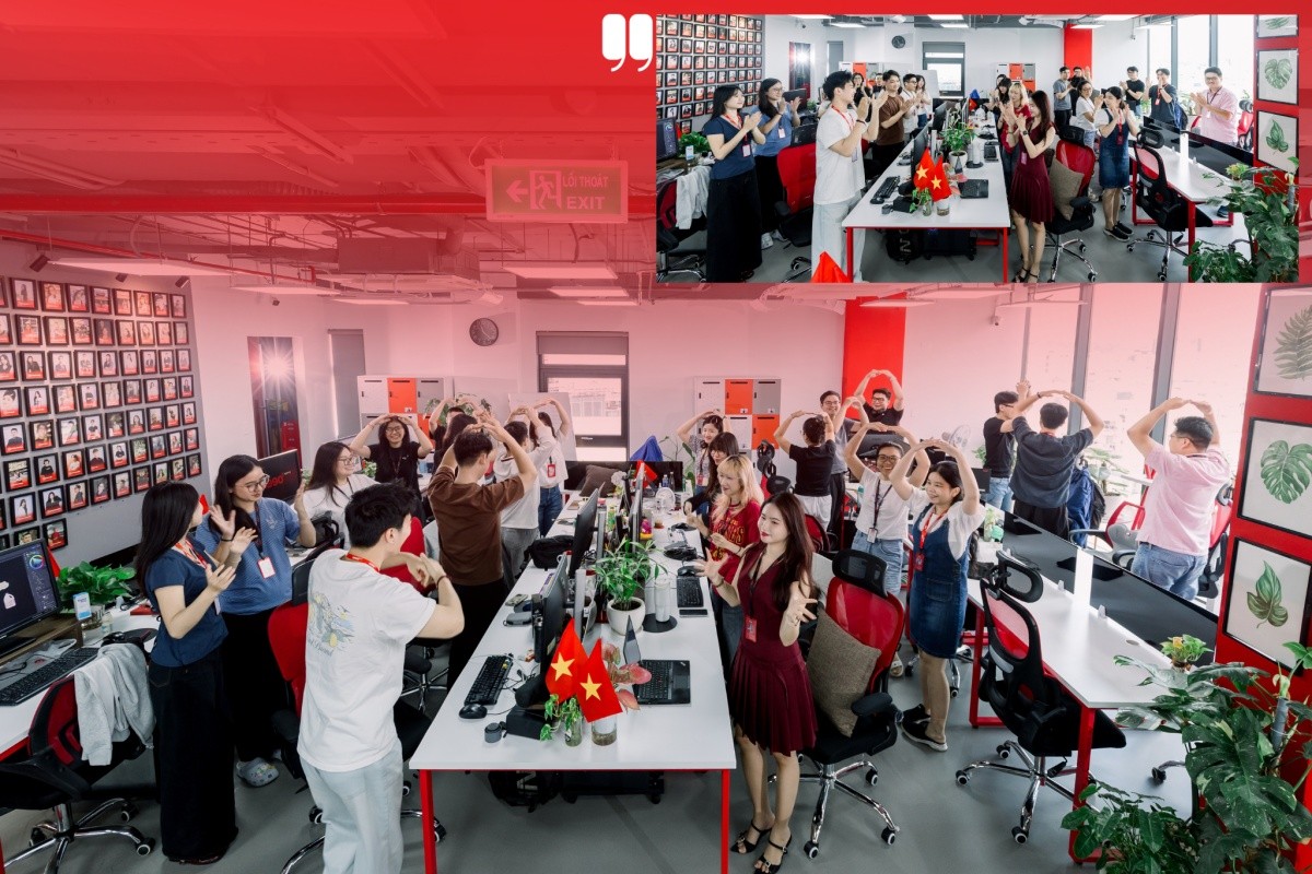 Hoạt động gắn kết do team HR 1990 Agency tổ chức, giúp nhân viên tái tạo năng lượng và làm việc hiệu quả hơn.