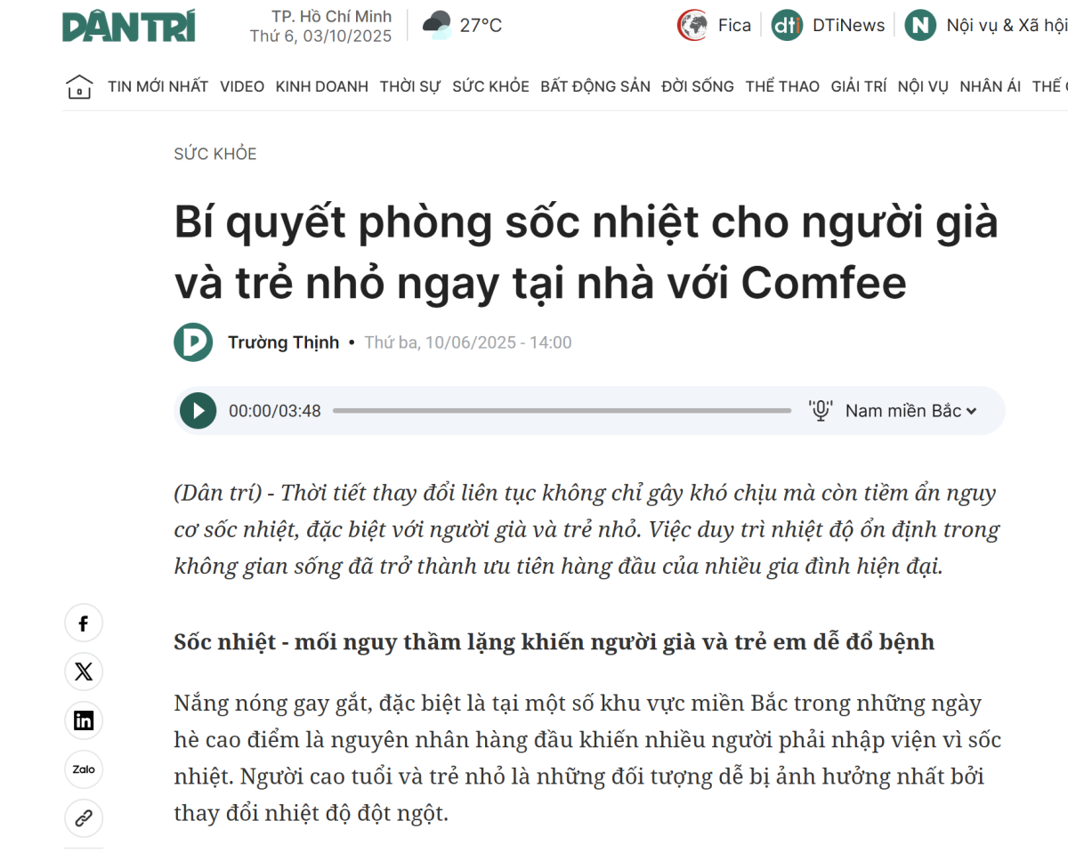 Comfee tái định nghĩa AI trong thiết bị gia dụng: Hơn cả “thông minh”, mà còn thấu hiểu cảm xúc con người