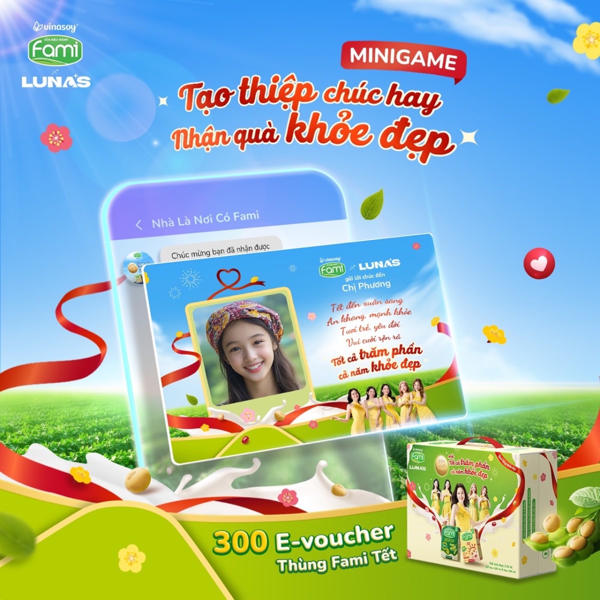 Với “Đậu nành thôi, mà tốt cả trăm phần, cả năm khỏe đẹp”, Fami chứng minh Tết giản dị cũng có thể thành công lớn