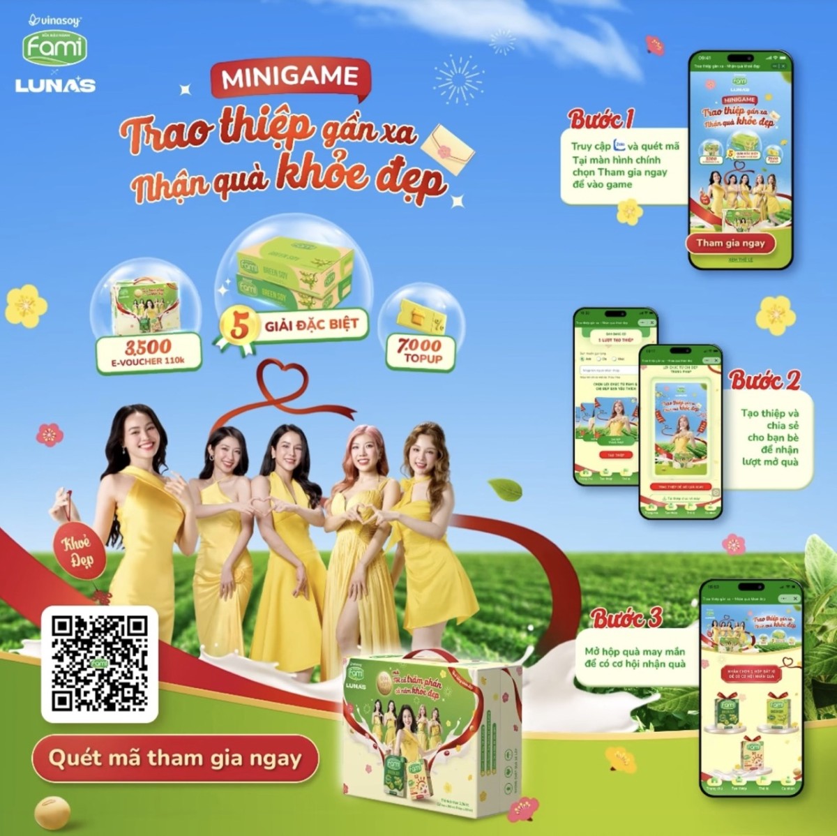 Với “Đậu nành thôi, mà tốt cả trăm phần, cả năm khỏe đẹp”, Fami chứng minh Tết giản dị cũng có thể thành công lớn