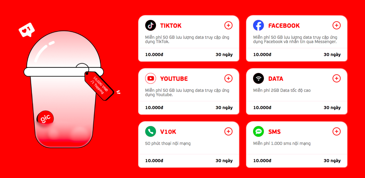 Viettel Telecom dựng “tiệm trà sữa khổng lồ” giữa lòng Sài Gòn, ra mắt gói cước mới