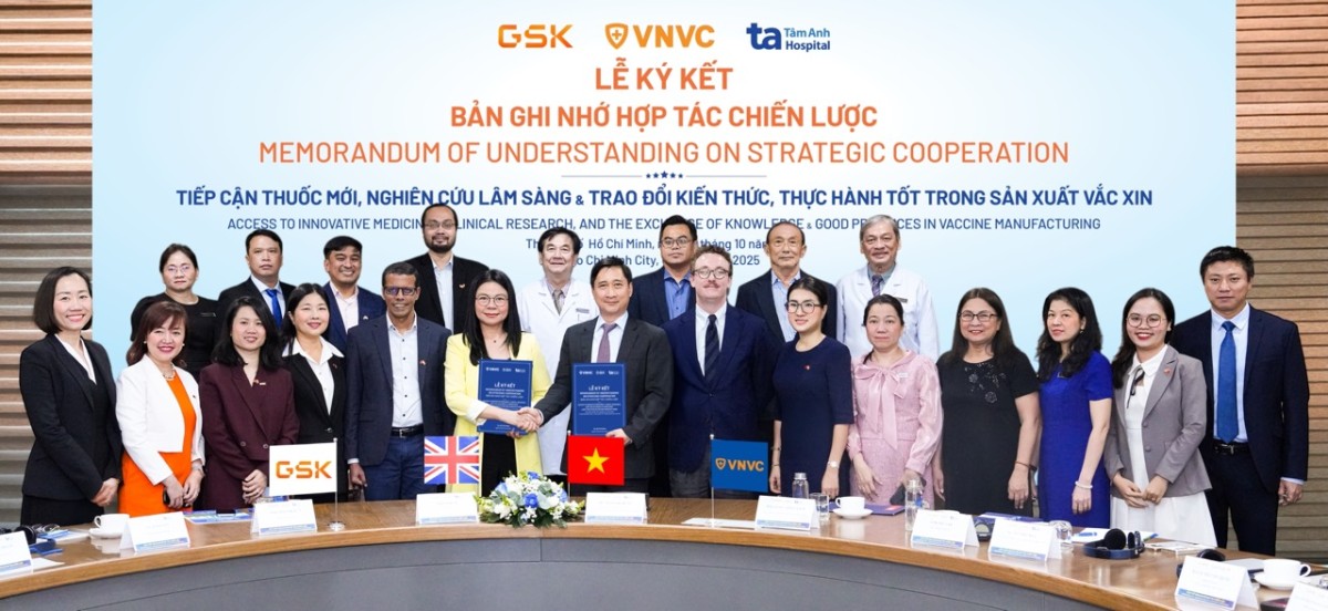 VNVC và GSK tăng cường hợp tác nhằm sớm đưa dược phẩm và vắc xin thế hệ mới về Việt Nam